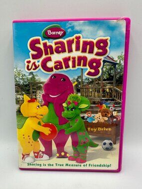 Barney Sharing Is Caring DVD Not Rated Lionsgate 2009 Childrens Fullscreen